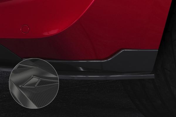 CSR Diffusor | Heckansatz mit ABE für Opel Astra L HA468-C Carbon Look glänzend (keine Lackierung erforderlich)
