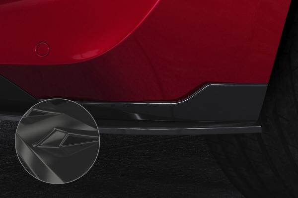 CSR Diffusor | Heckansatz mit ABE für Opel Astra L HA468-G Glossy schwarz glänzend (keine Lackierung erforderlich)
