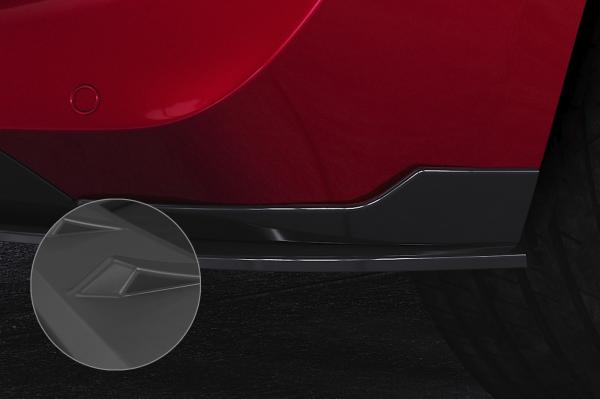 CSR Diffusor | Heckansatz mit ABE für Opel Astra L HA468-L Lackierung erforderlich (schwarz matt)