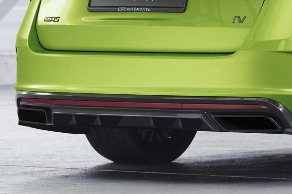 CSR Diffusor | Heckansatz mit ABE für Skoda Octavia 4 RS und RS Plus HA476-G Glossy schwarz Hochglanz (keine Lackierung erforderlich)