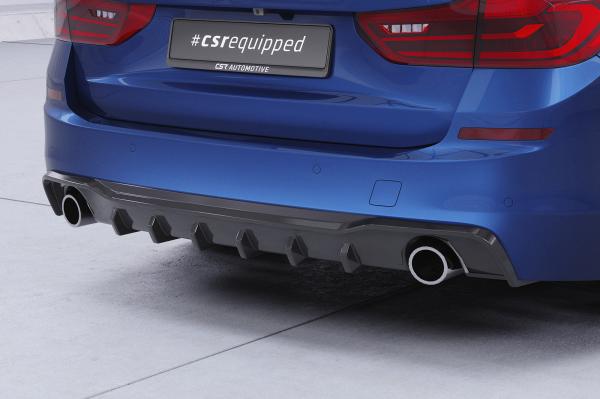 CSR Diffusor | Heckansatz für BMW 5er G31 Touring HA480-M Carbon Look matt strukturiert (keine Lackierung erforderlich)