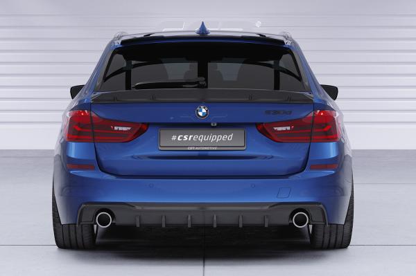 CSR Diffusor | Heckansatz für BMW 5er G31 Touring HA480-M Carbon Look matt strukturiert (keine Lackierung erforderlich)