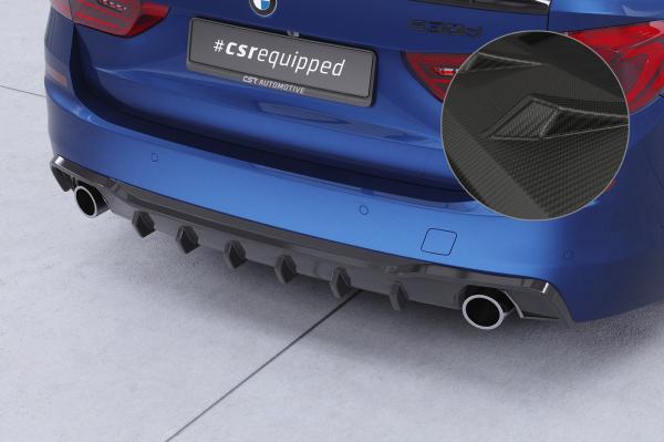 CSR Diffusor | Heckansatz für BMW 5er G31 Touring HA480-M Carbon Look matt strukturiert (keine Lackierung erforderlich)