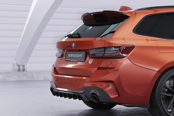 CSR Diffusor | Heckansatz mit ABE für BMW 3er G20/G21 M-Paket HA482-L schwarz matt (Lackierung erforderlich)