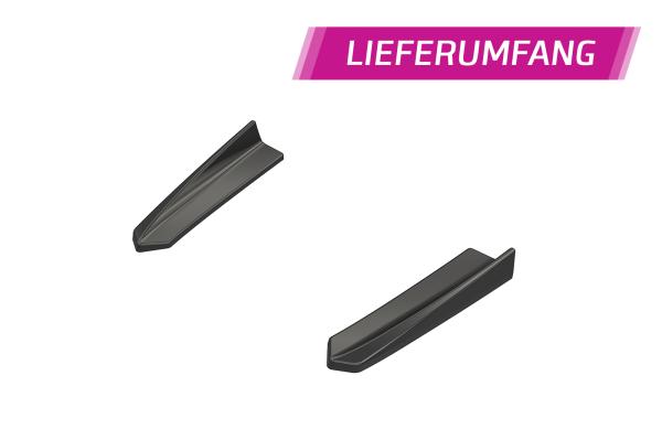 CSR Diffusor | Heckansatz mit ABE für BMW 3er G20/G21 M-Paket HA482-L schwarz matt (Lackierung erforderlich)