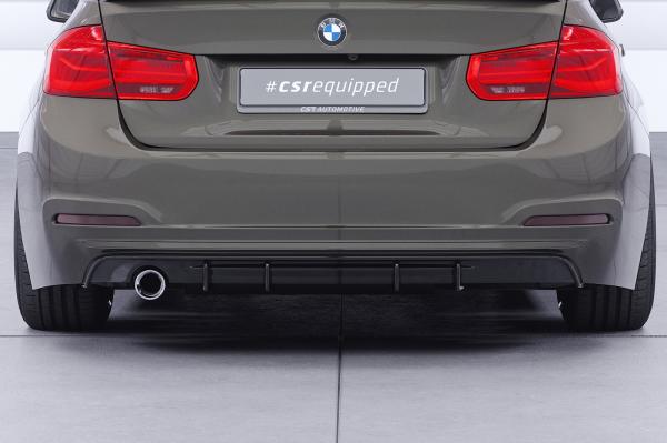 CSR Diffusor | Heckansatz mit ABE für BMW 3er F30 Limousine HA485-L Lackierung erforderlich (unlackiert)