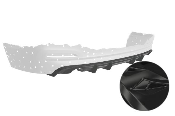 CSR Diffusor | Heckansatz mit ABE für BMW 3er F30 Limousine HA485-G Glossy schwarz glänzend (keine Lackierung erforderlich)