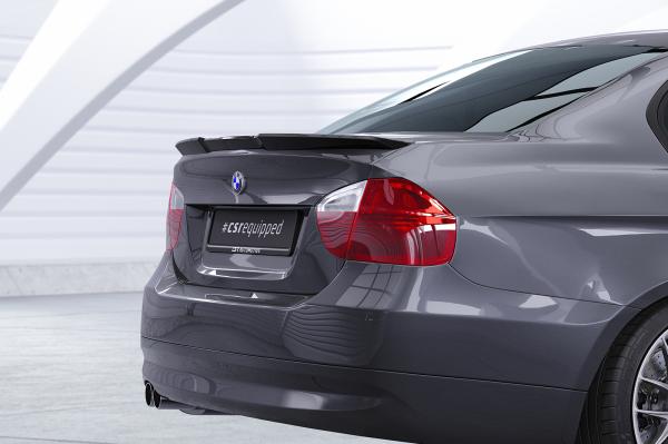 CSR Heckspoiler | Heckflügel mit ABE für BMW 3er E90 HF005-L Lackierung erforderlich (schwarz matt)