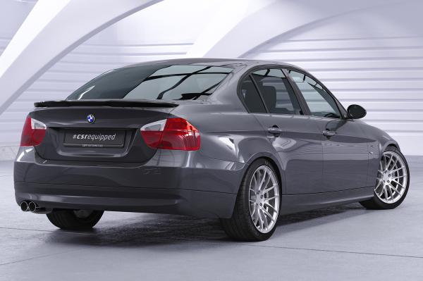 CSR Heckspoiler | Heckflügel mit ABE für BMW 3er E90 HF005-L Lackierung erforderlich (schwarz matt)