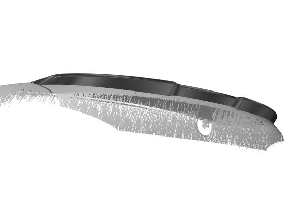 CSR Heckspoiler | Heckflügel mit ABE für BMW 3er E90 HF005-L Lackierung erforderlich (schwarz matt)