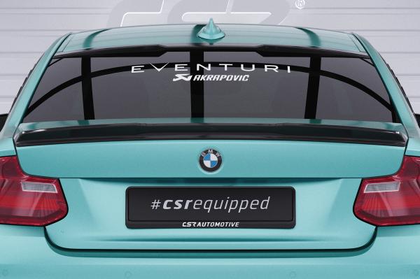 CSR Heckspoiler | Heckflügel mit ABE für BMW 2er F22 HF006-L schwarz matt (Lackierung erforderlich)