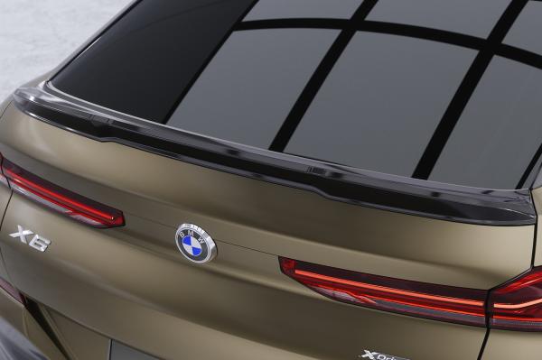 CSR Heckspoiler | Heckflügel mit ABE für BMW X6 (G06) HF012-S schwarz matt strukturiert (keine Lackierung erforderlich)