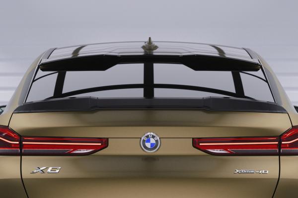 CSR Heckspoiler | Heckflügel mit ABE für BMW X6 (G06) HF012-S schwarz matt strukturiert (keine Lackierung erforderlich)