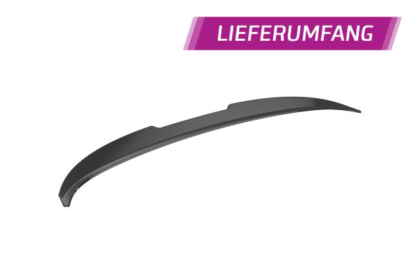 CSR Heckspoiler | Heckflügel mit ABE für BMW 5er F10 Limousine HF013-G Glossy schwarz Hochglanz (keine Lackierung erforderlich)