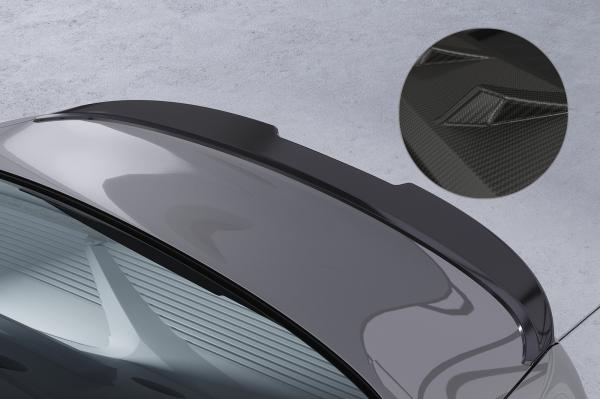 CSR Heckspoiler | Heckflügel mit ABE für BMW 5er F10 Limousine HF013-M Carbon Look matt strukturiert (keine Lackierung erforderlich)