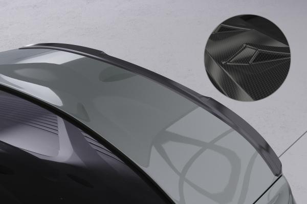 CSR Heckspoiler | Heckflügel mit ABE für Audi A6 C8 (Typ 4K/F2) Limousine HF015-C Carbon Look glänzend (keine Lackierung erforderlich)