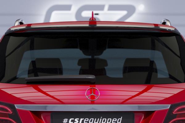 CSR Heckspoiler | Heckflügel mit ABE für Mercedes-Benz E-Klasse S212 T-Modell HF016-C Carbon Look Hochglanz (keine Lackierung erforderlich)