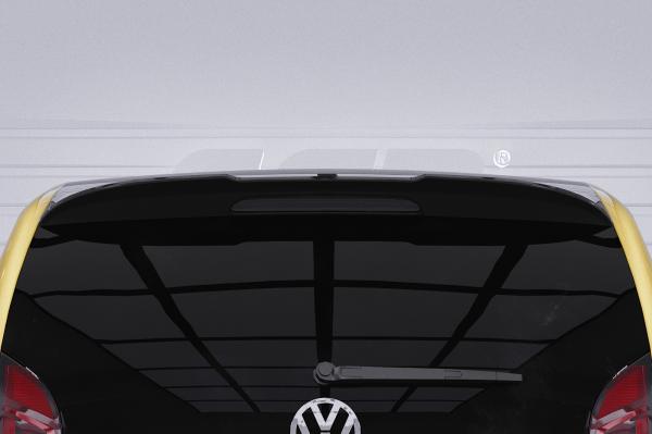 CSR Heckspoiler | Heckflügel mit ABE für VW Up! / Seat Mii / Skoda Citigo HF019-S Strukturiert schwarz matt (keine Lackierung erforderlich)