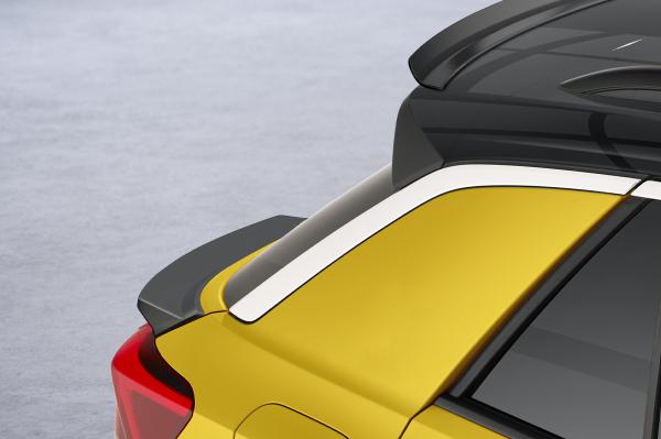 CSR Heckspoiler | Heckflügel mit ABE für VW T-Roc (Typ A1) HF020-L Lackierung erforderlich (schwarz matt)