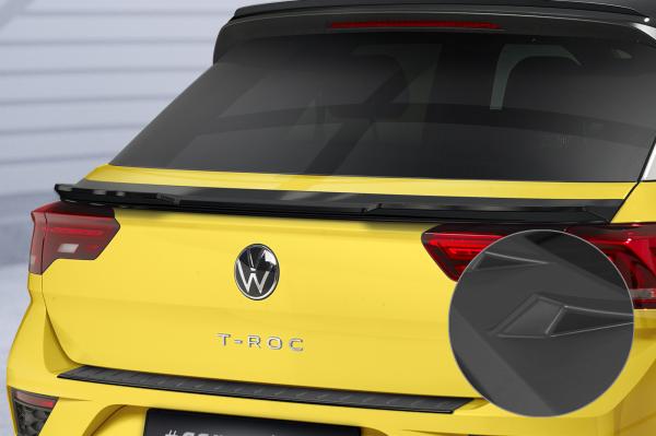 CSR Heckspoiler | Heckflügel mit ABE für VW T-Roc (Typ A1) HF020-L Lackierung erforderlich (schwarz matt)