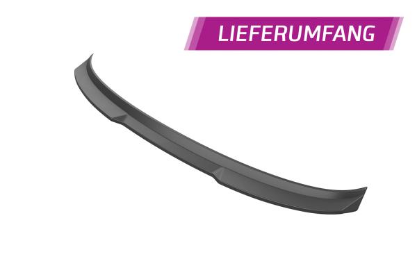 CSR Heckspoiler | Heckflügel mit ABE für VW T-Roc (Typ A1) HF020-L Lackierung erforderlich (schwarz matt)