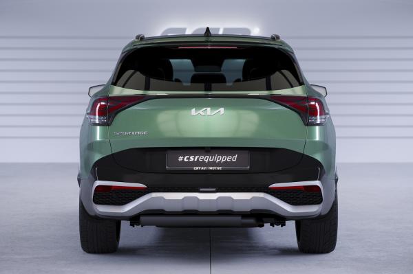 CSR Heckspoiler | Heckflügel mit ABE für Kia Sportage (NQ5) HF023-L Lackierung erforderlich (schwarz matt)