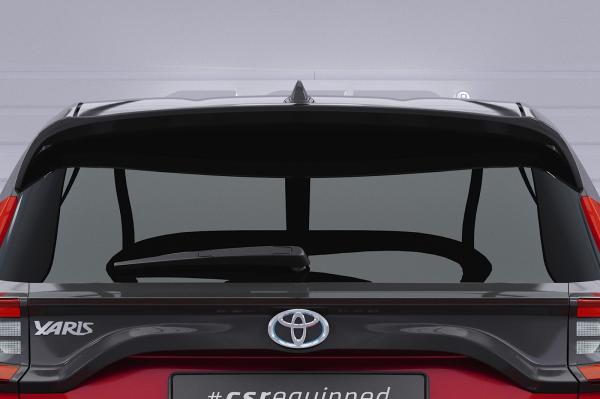 CSR Heckspoiler | Heckflügel mit ABE für Toyota Yaris 4 / Mazda 2 (XP21) HF025-L schwarz matt (Lackierung erforderlich)