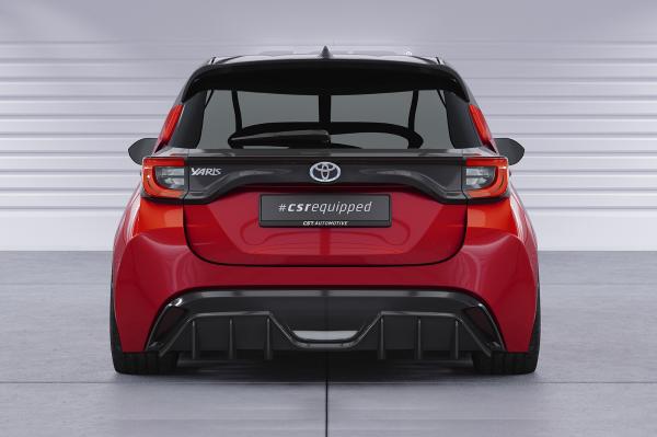 CSR Heckspoiler | Heckflügel mit ABE für Toyota Yaris 4 / Mazda 2 (XP21) HF025-L schwarz matt (Lackierung erforderlich)