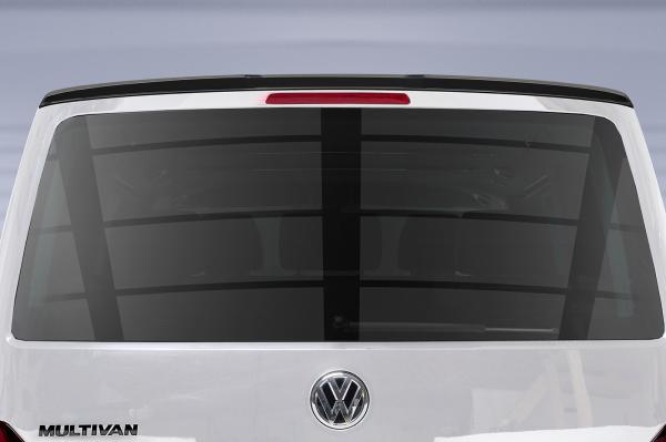 CSR Heckspoiler | Heckflügel mit ABE für VW T6 / T6.1 HF030-S Strukturiert schwarz matt (keine Lackierung erforderlich)