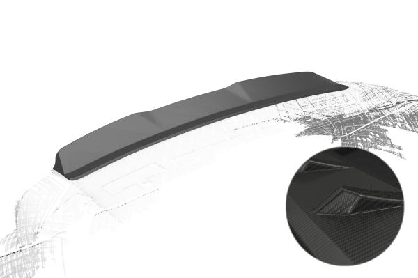 CSR Heckspoiler | Heckflügel mit ABE für BMW X5 E70 HF037-M Carbon Look matt strukturiert (keine Lackierung erforderlich)