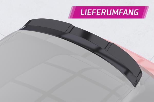 CSR Heckspoiler | Heckflügel mit ABE für Audi A1 (8X) S-Line HF039-L schwarz matt (Lackierung erforderlich)