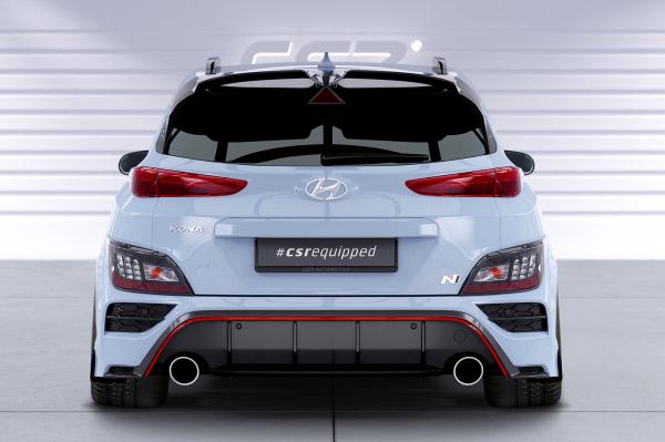 CSR Heckspoiler | Heckflügel mit ABE für Hyundai Kona N HF046-S schwarz matt strukturiert (keine Lackierung erforderlich)