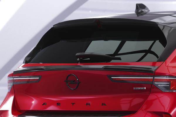 CSR Heckspoiler | Heckflügel mit ABE für Opel Astra L HF053-L Lackierung erforderlich (schwarz matt)