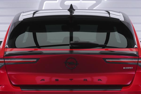 CSR Heckspoiler | Heckflügel mit ABE für Opel Astra L HF053-L Lackierung erforderlich (schwarz matt)