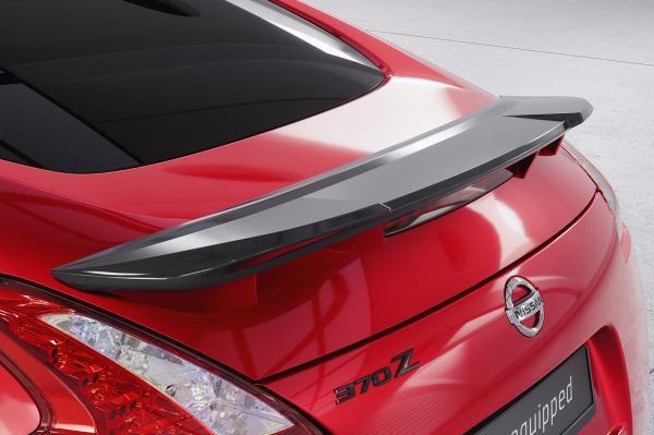 CSR Heckspoiler | Heckflügel mit ABE für Nissan 370Z (Z34) HF066-G Glossy schwarz Hochglanz (keine Lackierung erforderlich)