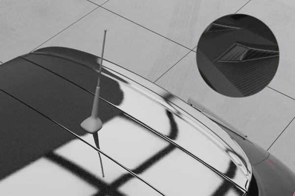 CSR Heckspoiler | Heckflügel mit ABE für Lancia Ypsilon (864) HF067-M Carbon Look matt strukturiert (keine Lackierung erforderlich)