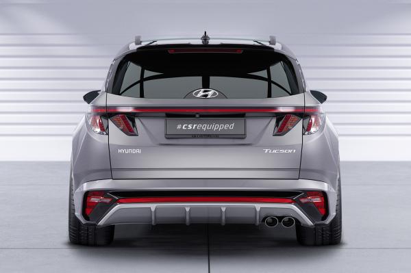 CSR Heckspoiler | Heckflügel mit ABE für Hyundai Tucson 4 (NX4) HF068-L schwarz matt (Lackierung erforderlich)