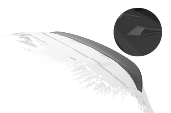 CSR Heckspoiler | Heckflügel mit ABE für Mercedes Benz T-Klasse (W420) HF070-S Strukturiert schwarz matt (keine Lackierung erforderlich)