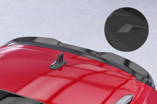 CSR Heckspoiler | Heckflügel mit ABE für VW Tiguan 2 (Typ AD1) Allspace HF075-S Strukturiert schwarz matt (keine Lackierung erforderlich)