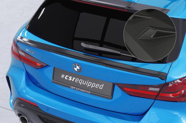 CSR Heckspoiler | Heckflügel mit ABE für BMW 1er F40 HF092-M Carbon Look matt strukturiert (keine Lackierung erforderlich)