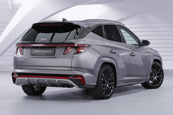 CSR Heckspoiler | Heckflügel mit ABE für Hyundai Tucson 4 (NX4) HF093-C Carbon Look Hochglanz (keine Lackierung erforderlich)