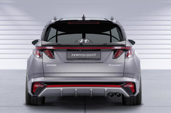CSR Heckspoiler | Heckflügel mit ABE für Hyundai Tucson 4 (NX4) HF093-C Carbon Look Hochglanz (keine Lackierung erforderlich)