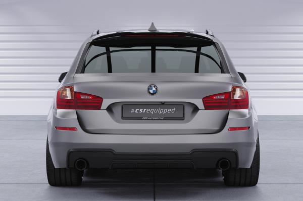 CSR Heckspoiler | Heckflügel mit ABE für BMW 5er F11 Touring HF098-L schwarz matt (Lackierung erforderlich)