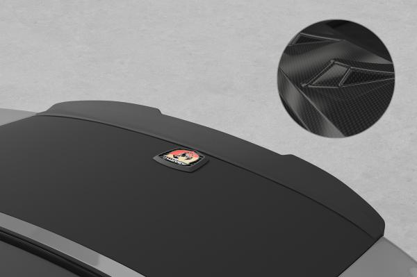 CSR Heckspoiler | Heckflügel mit ABE für Fiat 124 Spider (inkl. Abarth) HF106-C Carbon Look Hochglanz (keine Lackierung erforderlich)