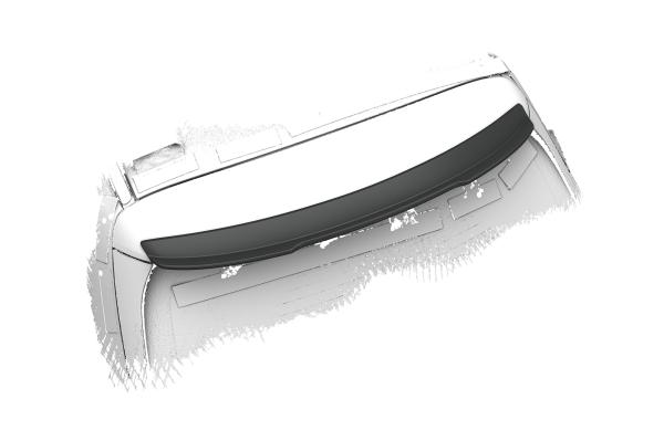 CSR Heckspoiler | Heckflügel mit ABE für Mercedes-Benz E-Klasse S213 T-Modell HF107-M Carbon Look matt strukturiert (keine Lackierung erforderlich)