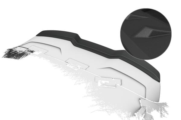 CSR Heckspoiler | Heckflügel mit ABE für Audi RS3 8V Sportback HF109-S Strukturiert schwarz matt (keine Lackierung erforderlich)