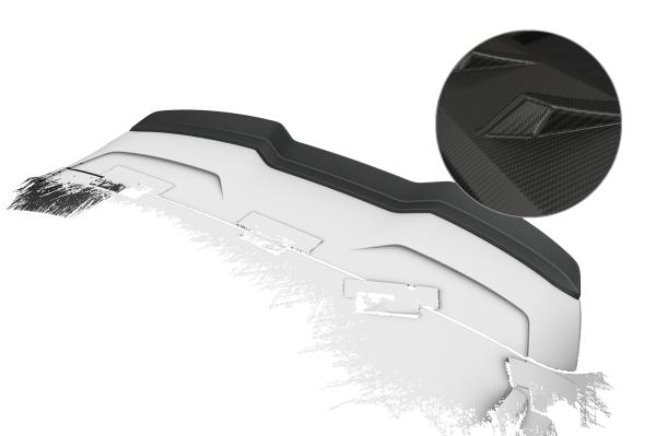 CSR Heckspoiler | Heckflügel mit ABE für Audi RS3 8V Sportback HF109-M Carbon Look matt strukturiert (keine Lackierung erforderlich)