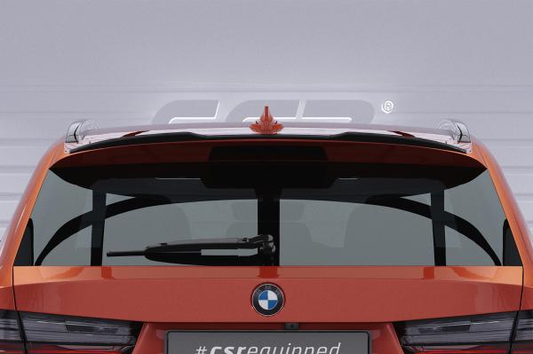 CSR Heckspoiler | Heckflügel mit ABE für BMW 3er G21 Touring HF112-L schwarz matt (Lackierung erforderlich)