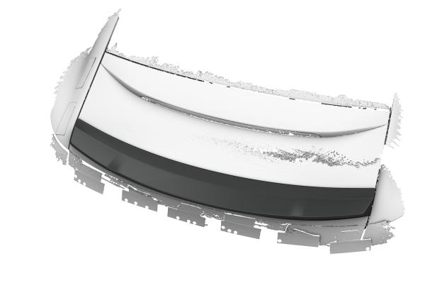 CSR Heckspoiler | Heckflügel mit ABE für Mercedes-Benz EQE (V295) Limousine HF117-L Lackierung erforderlich (unlackiert)