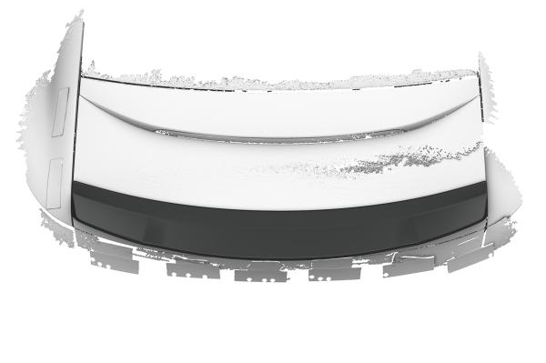 CSR Heckspoiler | Heckflügel mit ABE für Mercedes-Benz EQE (V295) Limousine HF117-L Lackierung erforderlich (unlackiert)